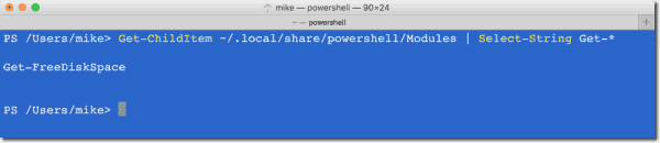 Powershell core linux